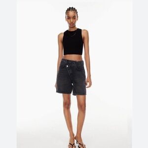 Agolde cross cross shorts size 26